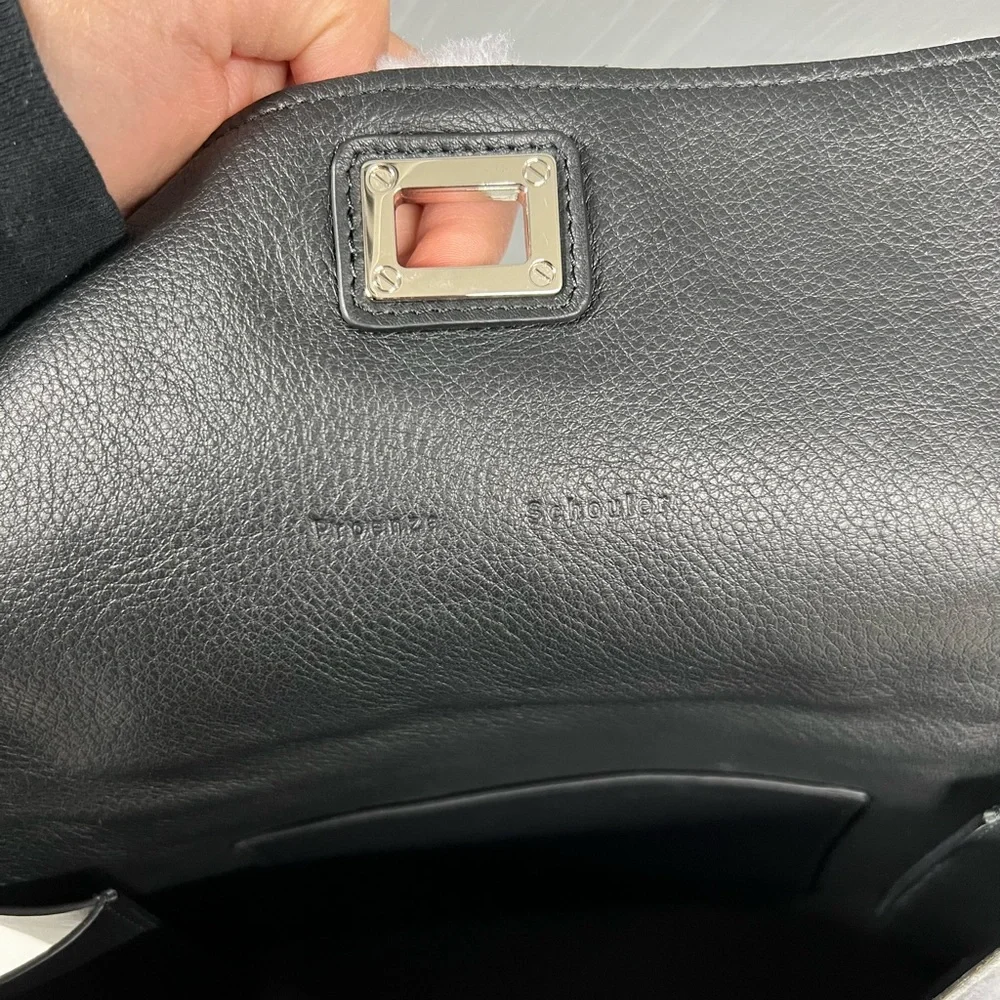 Proenza Schouler Lavender Shearling Clutch - Picture 9 of 10